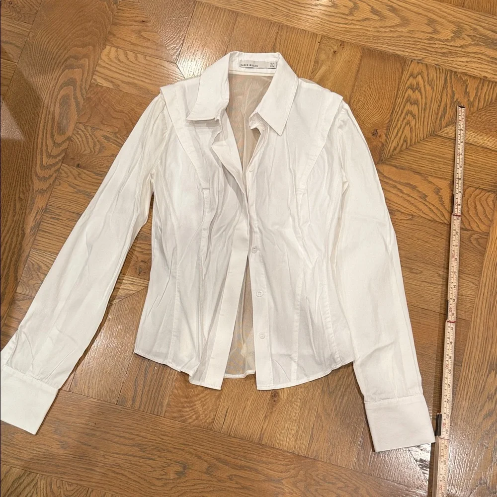Karen Millen Elegant White Shirt